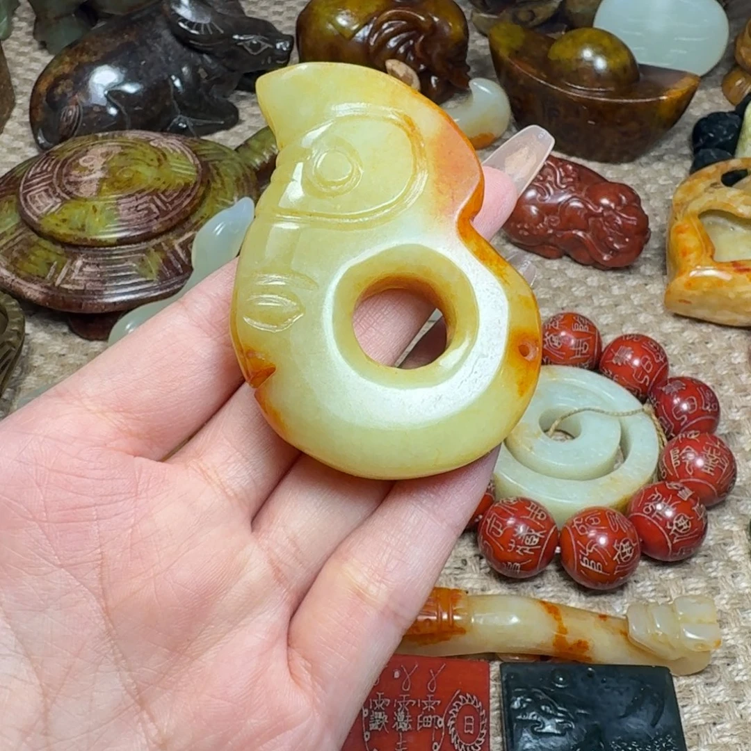 吊坠白玉菩提挂件