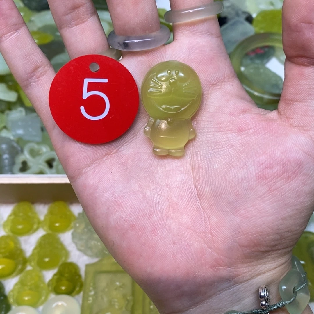 岫玉未镶嵌吊坠(不含链)两单包邮