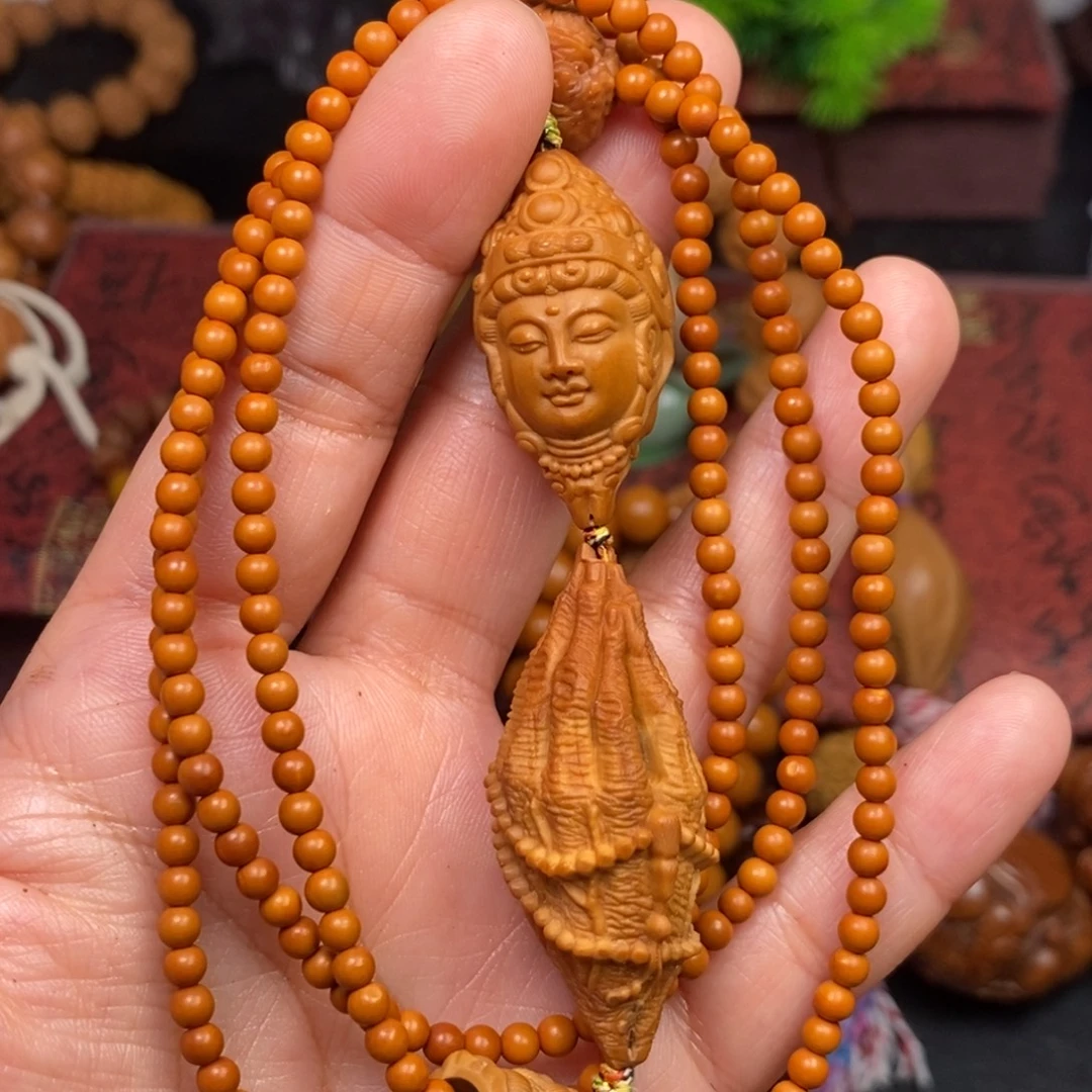 猴头核桃吊坠橄榄核桃