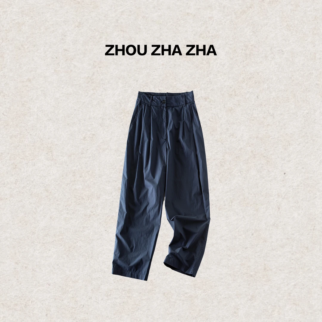 【周炸炸】美式多口袋工装裤高街风宽松显瘦直筒休闲长裤#252020