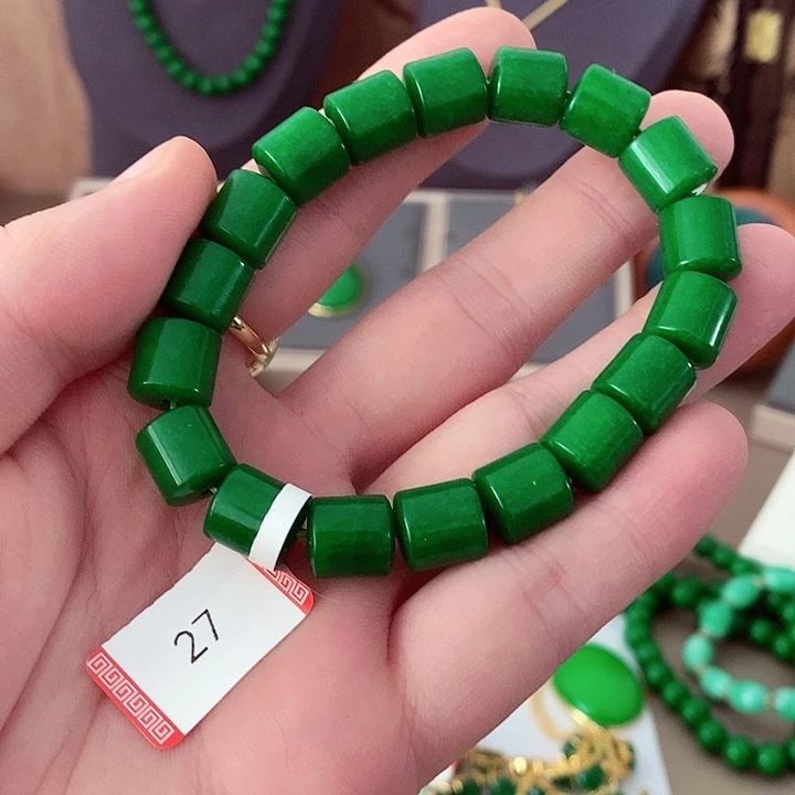 翡翠未镶嵌手串27