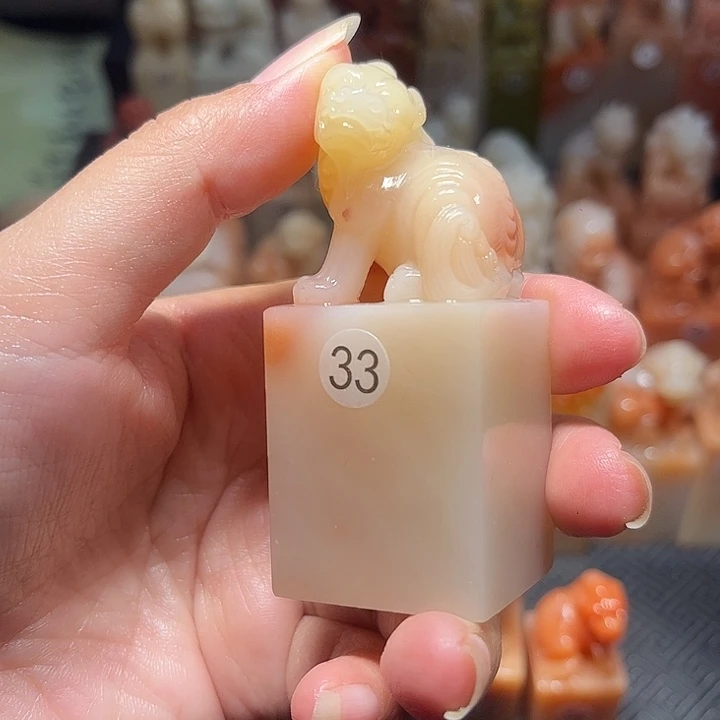 老挝石老挝保利石印章