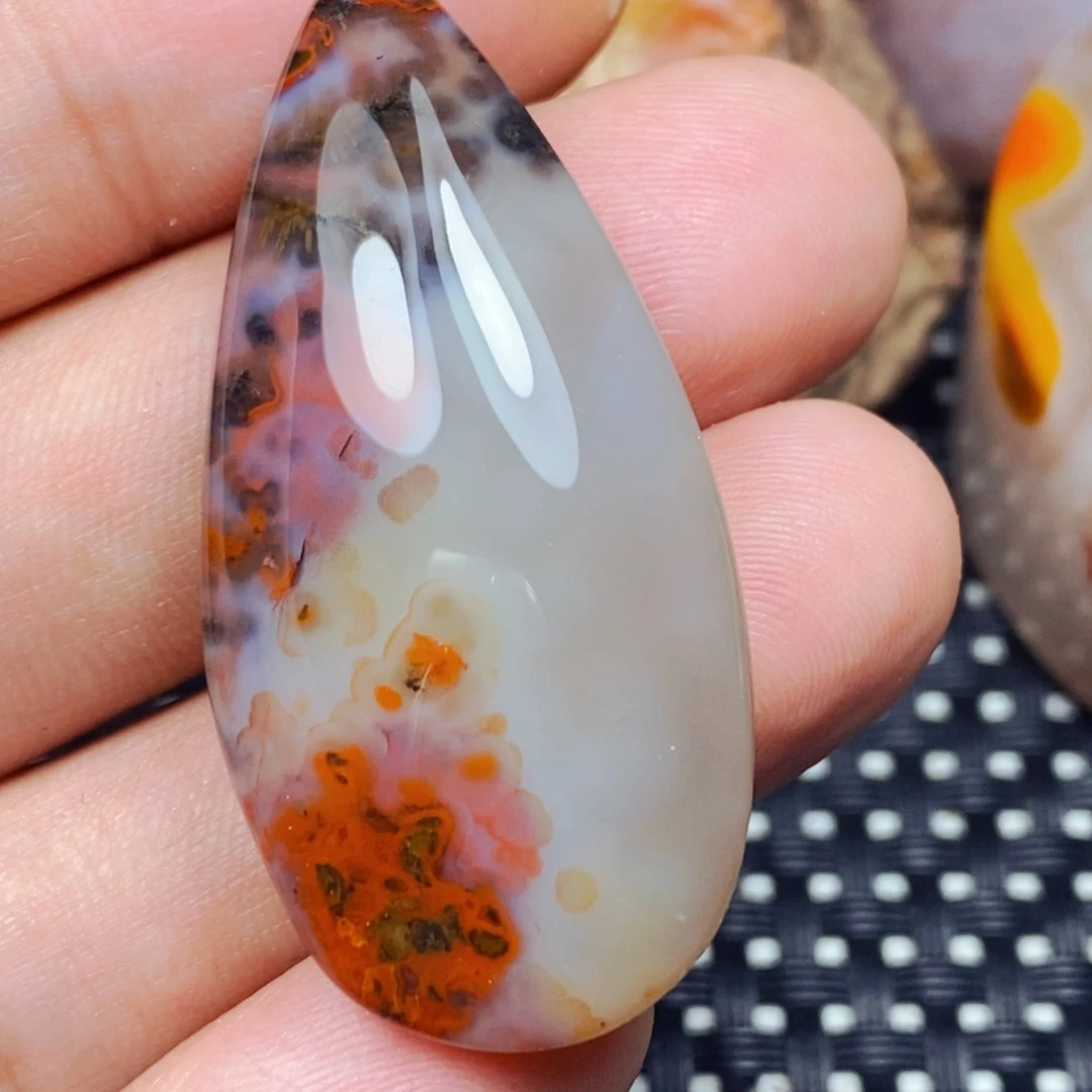 未镶嵌吊坠(不含链)玛瑙/玉髓苏*