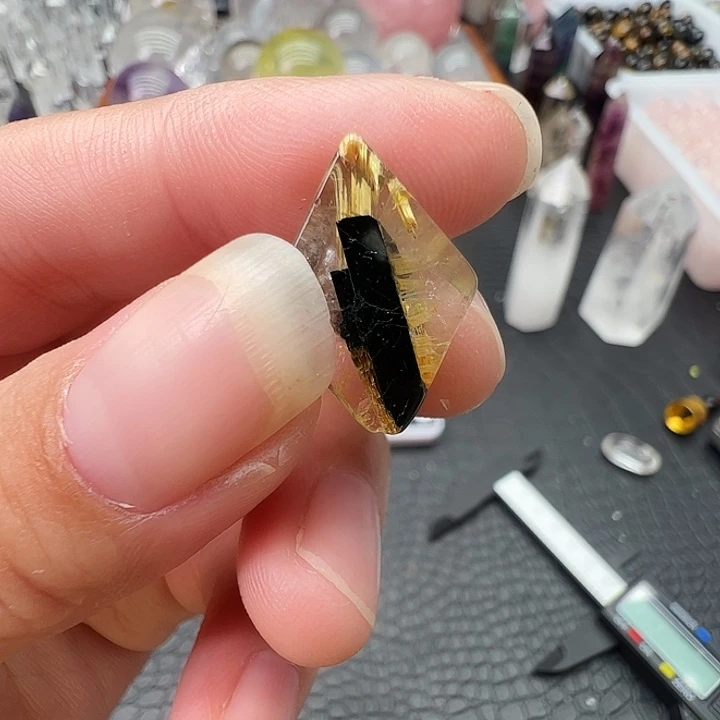 水晶珠宝半成品未镶嵌355