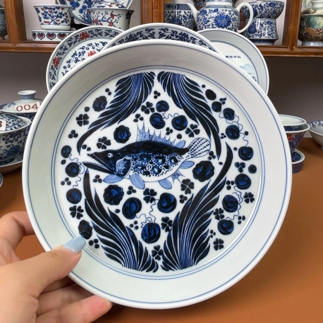 伤***歌景德镇陶瓷一件套