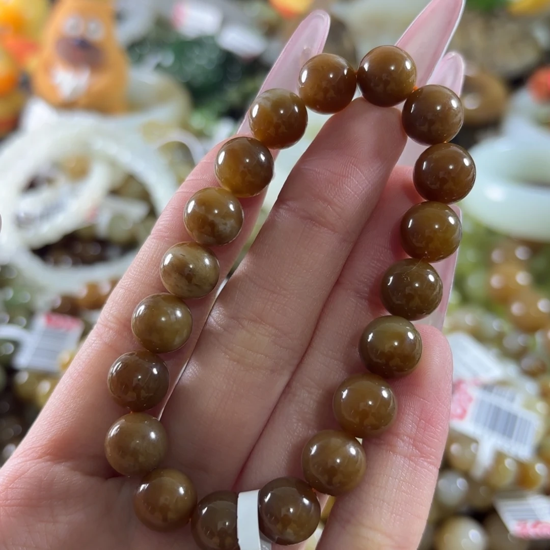 和田玉未镶嵌手链179