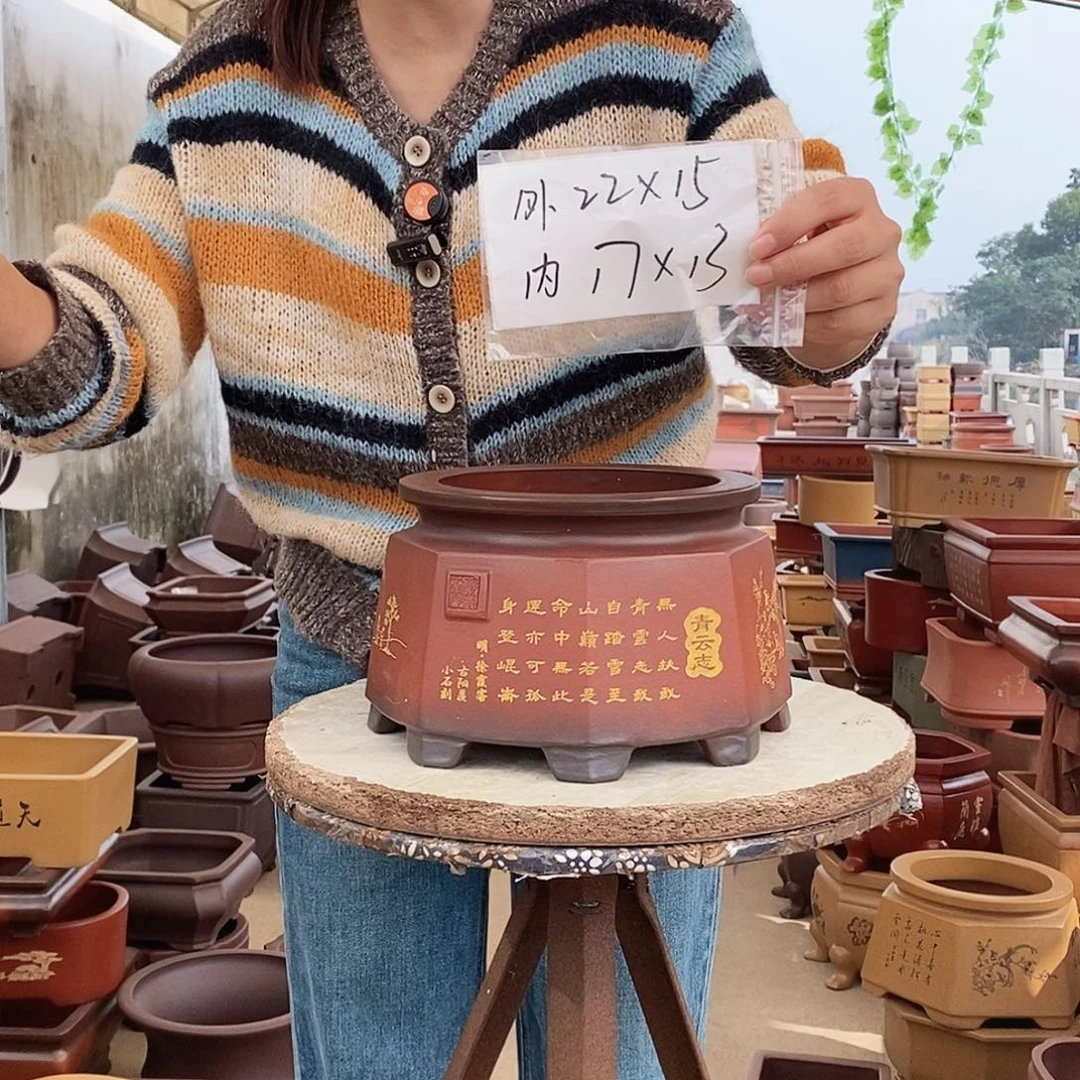 花盆紫砂紫砂花盆