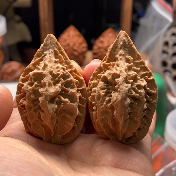 用***0文玩核桃把件楸大胖11