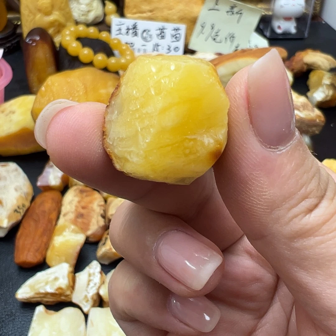 未镶嵌定制琥珀蜜蜡