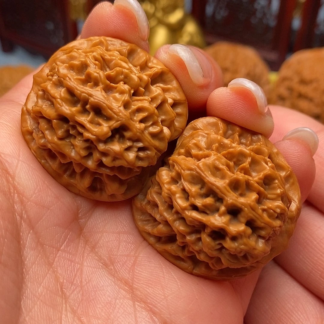 文玩核桃把件毕业秦闷34全品