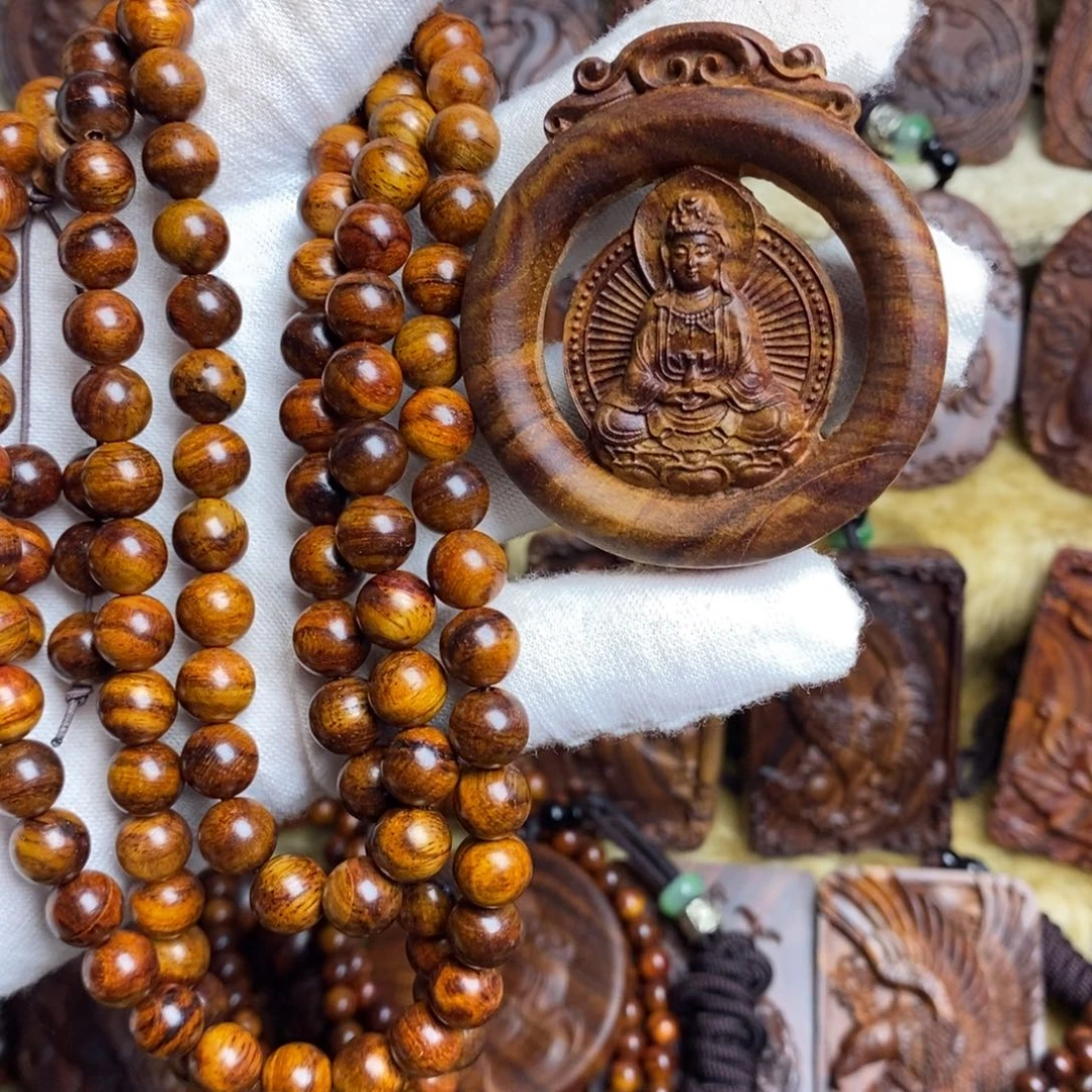 田***）手串/手链黄花梨/降香黄檀