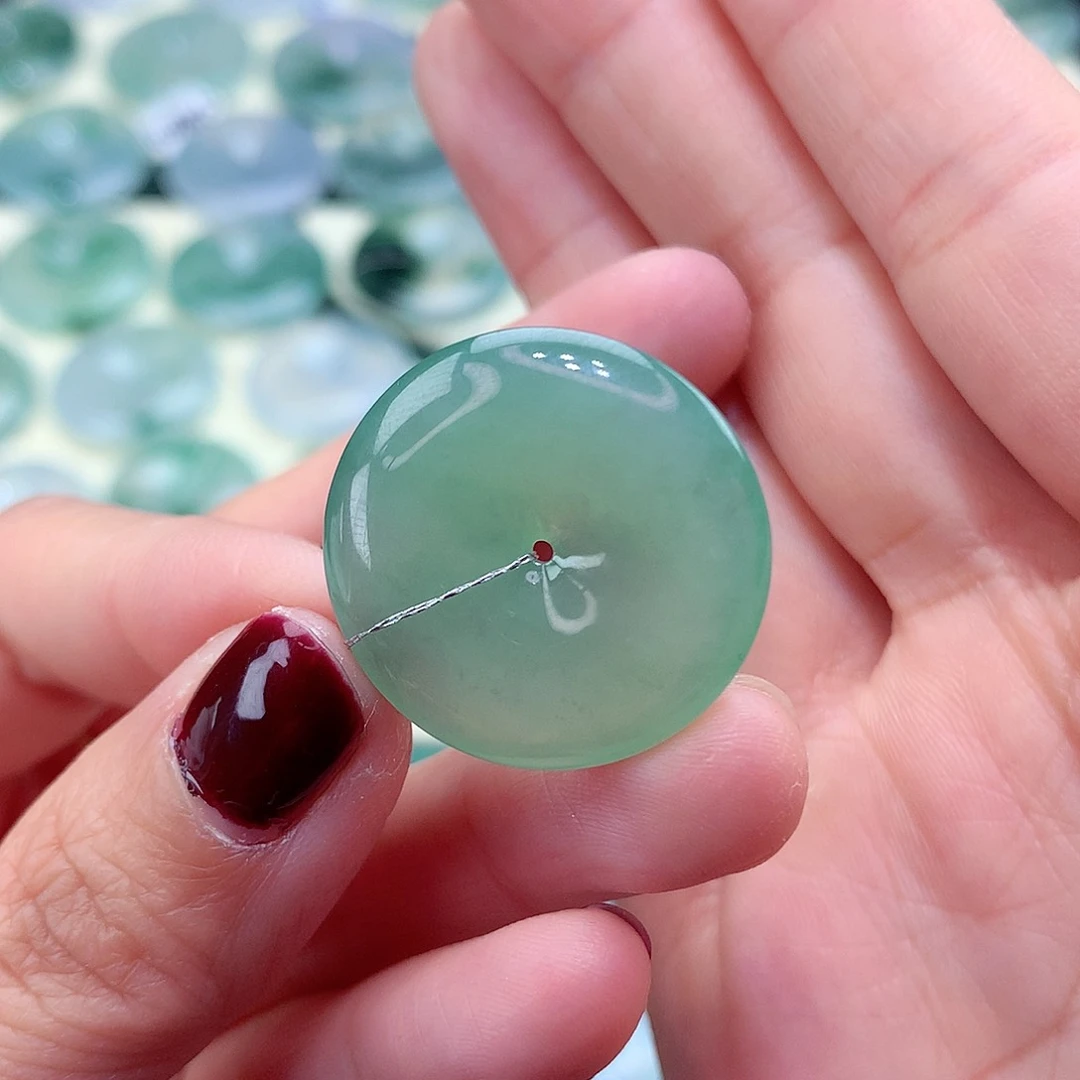 翡翠颈饰未镶嵌70尺寸25.1/5.5