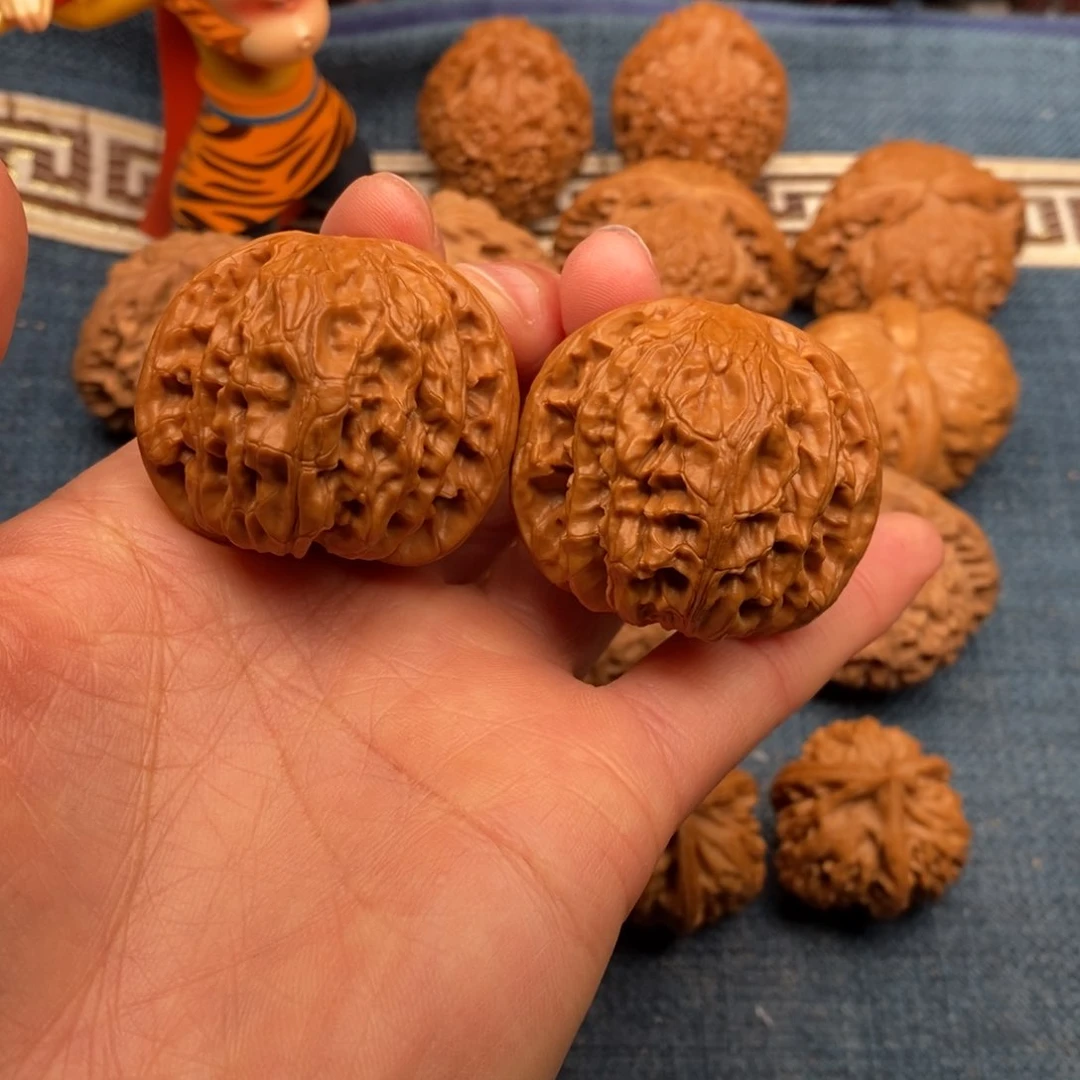 文玩核桃把件40正磨