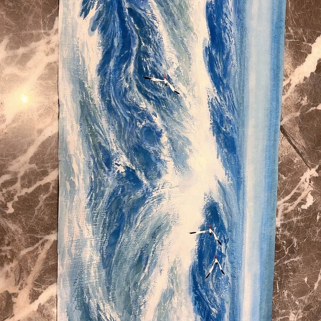 横款精品书画作品