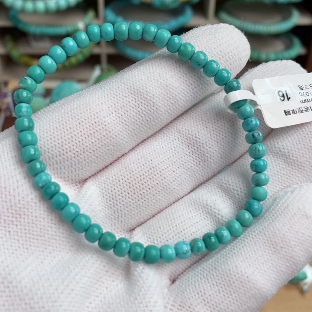 绿松石未镶嵌福利单圈16号卡4.5