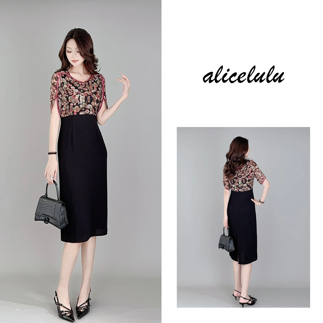 2 alicelulu“蒲公英约定”连衣裙优雅轻盈气质通勤S1033862Q