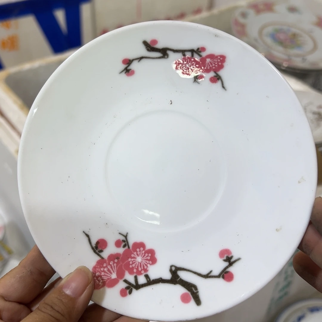 醴陵高温瓷手绘14.5厘米