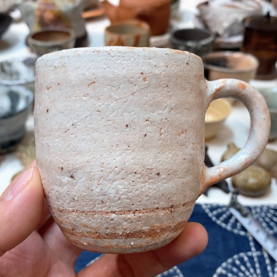 柴烧侘寂粗陶茶具