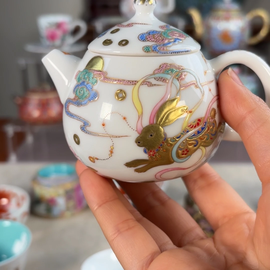 陈***涔陶纯手工手绘 高端茶器