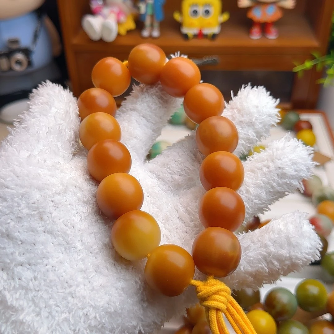 菩提根/象牙果手串卡20手持 微瑕