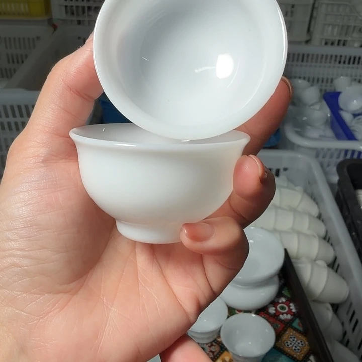 微瑕冰种专反口杯6个50