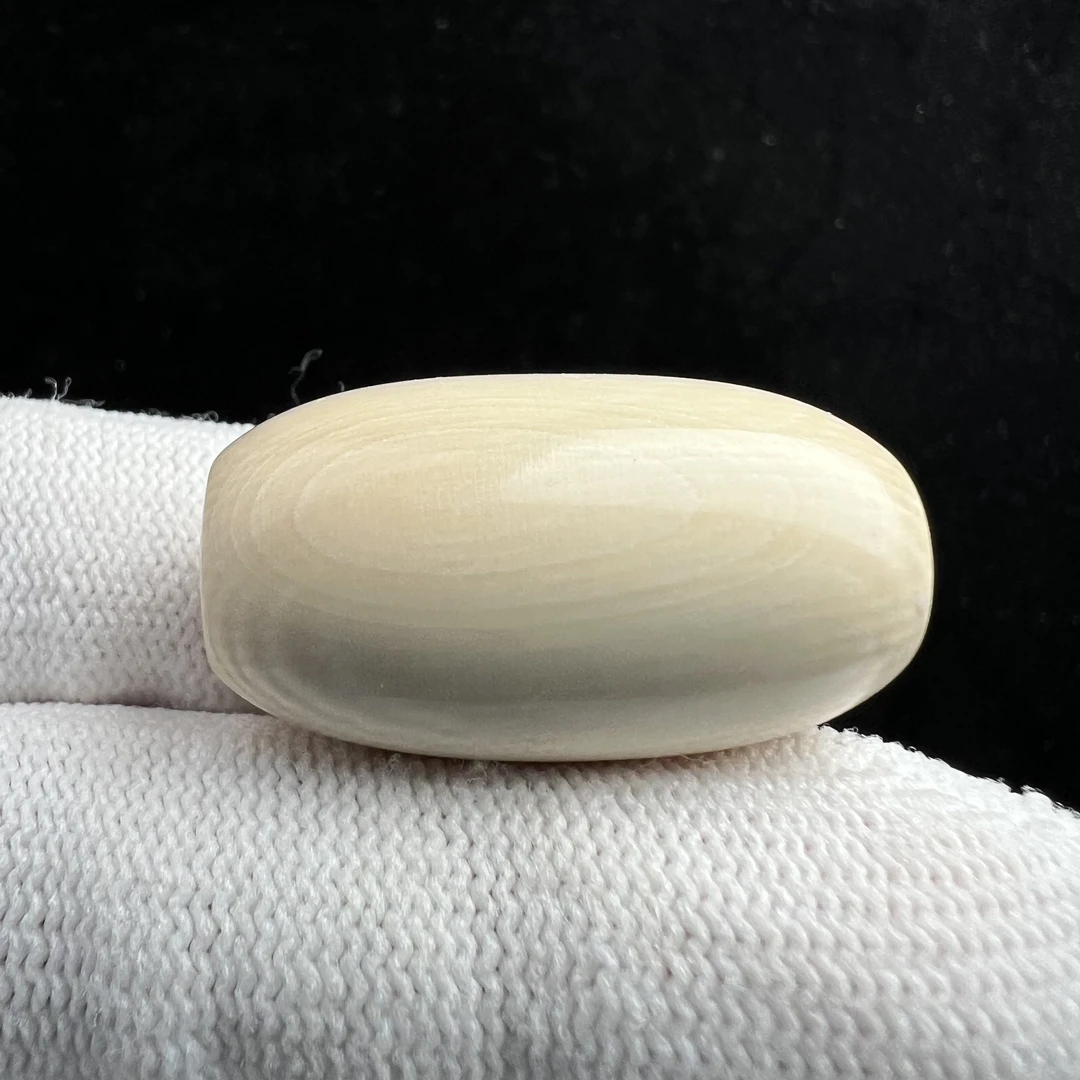 D6556 天然猛犸牙 桶珠17.2*30.8mm支持鉴定 假一罚四