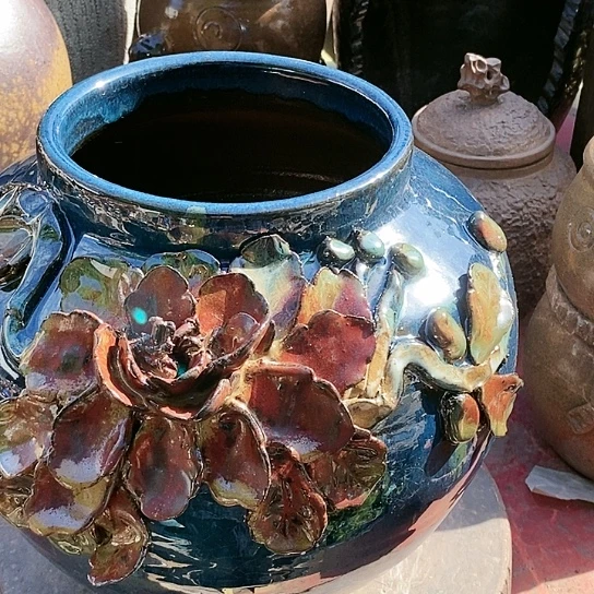 【闪购商品】紫砂花盆16.24花盆无孔