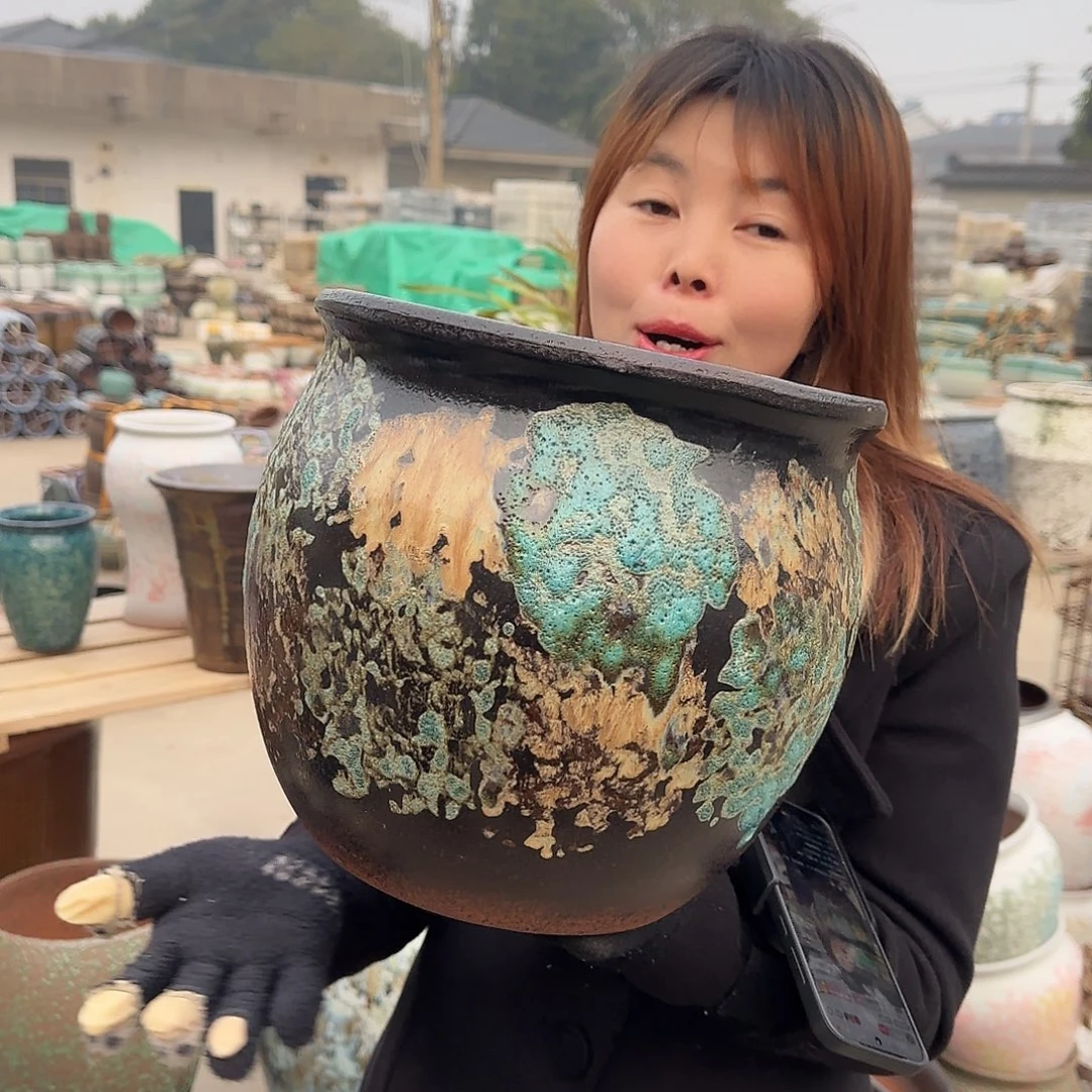 王嫂花盆1230-344高25口25