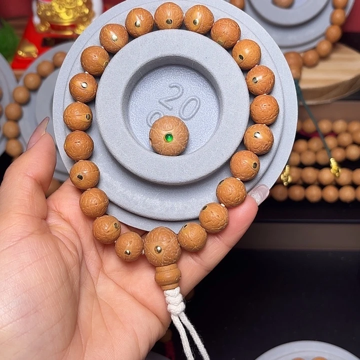 凤眼菩提吊坠2025新籽12手串