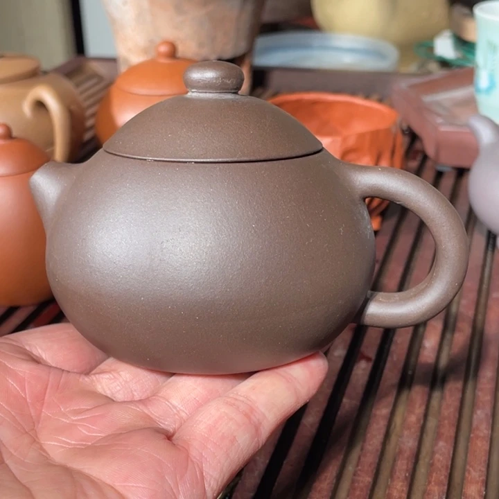 游***步茶壶紫砂紫砂壶手工壶