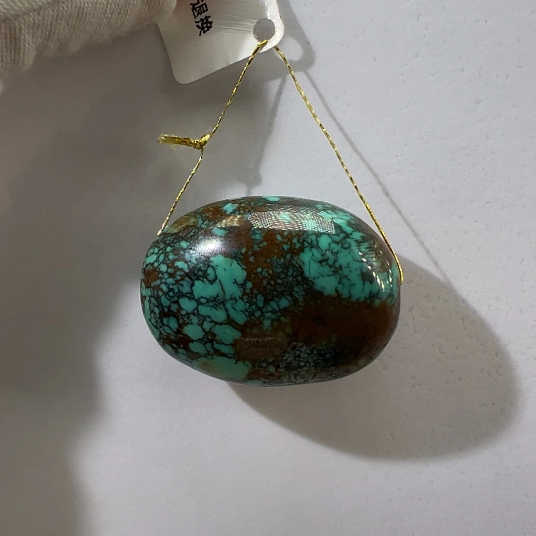 绿松石未镶嵌挂件