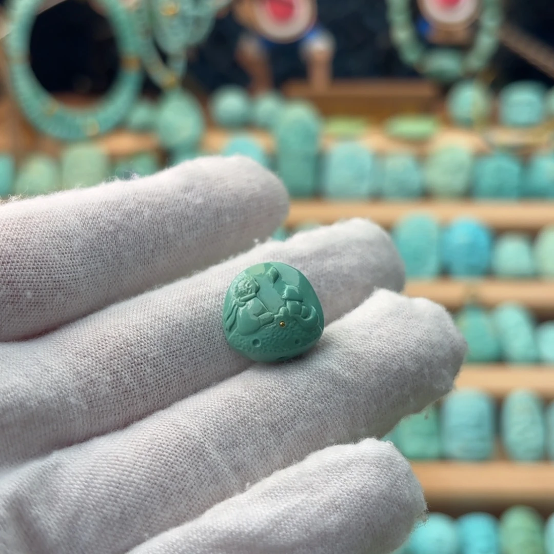 绿松石未镶嵌配饰