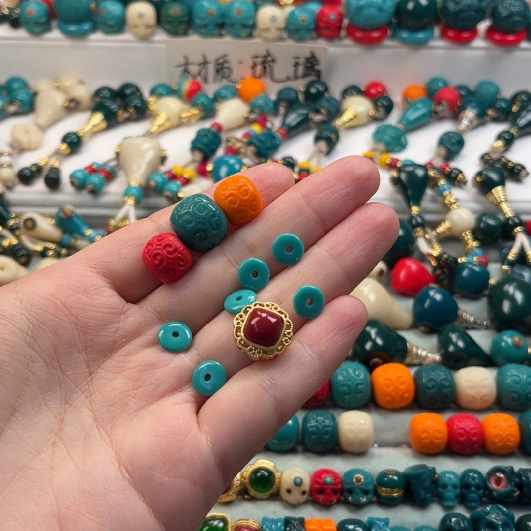 军***哥颈饰琉璃琉璃配饰