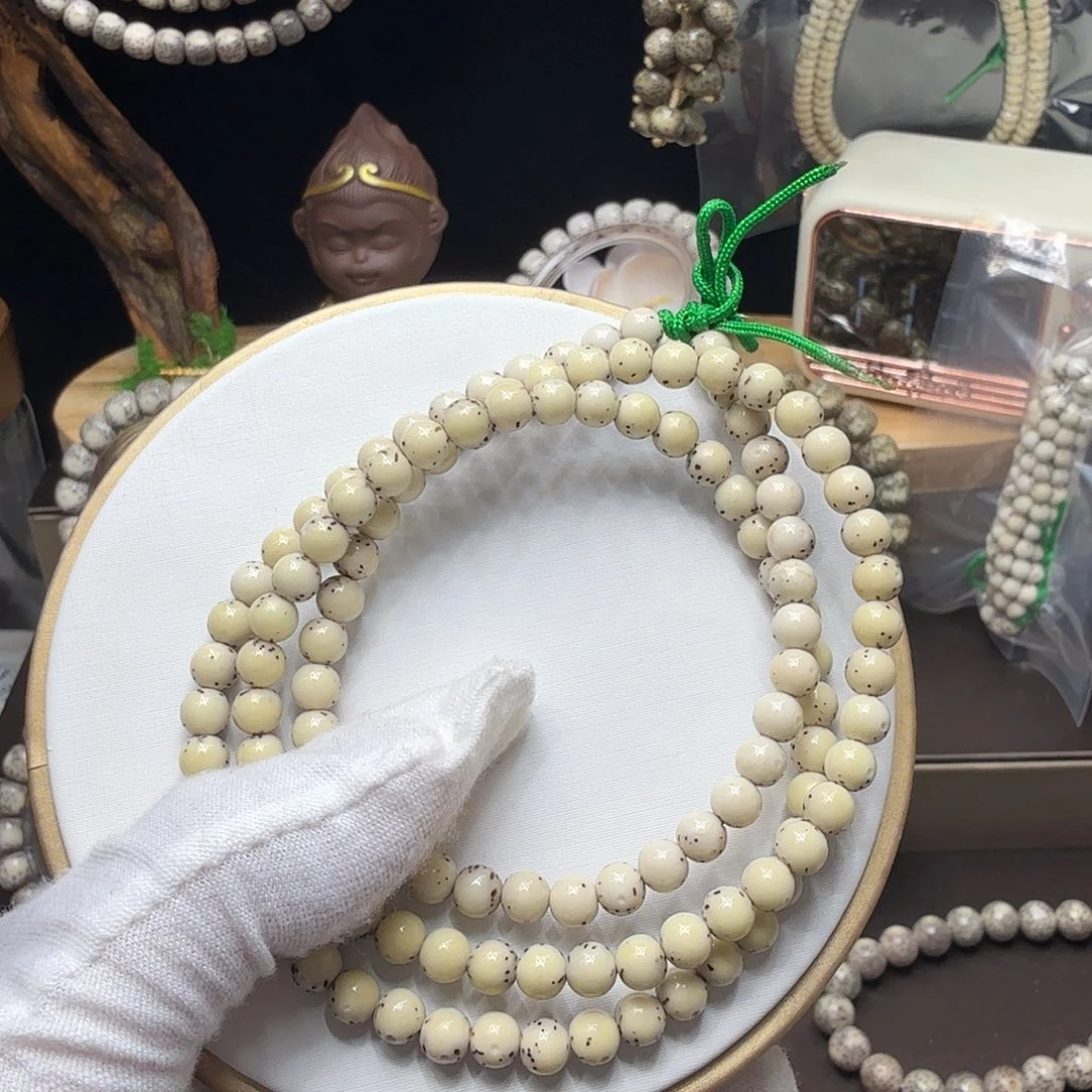 星月菩提手串108龙蛋