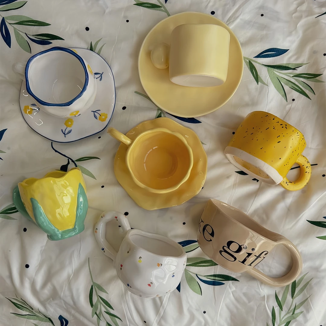 700-799马克杯高温陶瓷杯水杯茶杯微瑕可爱创意手绘大容量