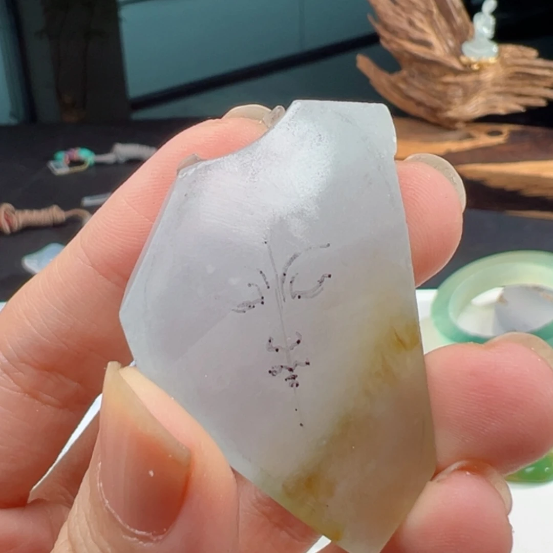 【闪购商品】定制翡翠未镶嵌自在 法相