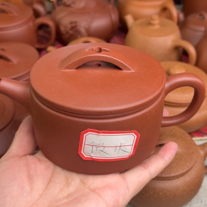 原矿红皮龙明式汉瓦精工半手微瑕240cc
