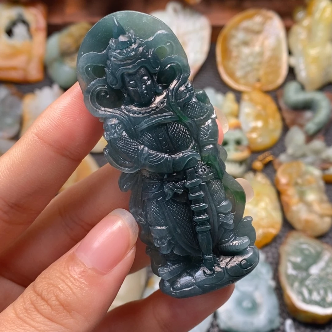 定制翡翠未镶嵌林***~翡翠