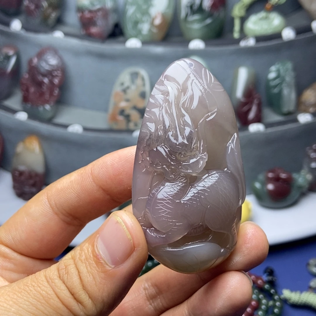 用***0玛瑙/玉髓未镶嵌颈饰