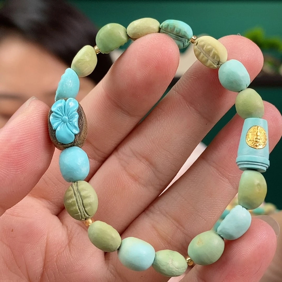 绿松石珠宝奇石未镶嵌