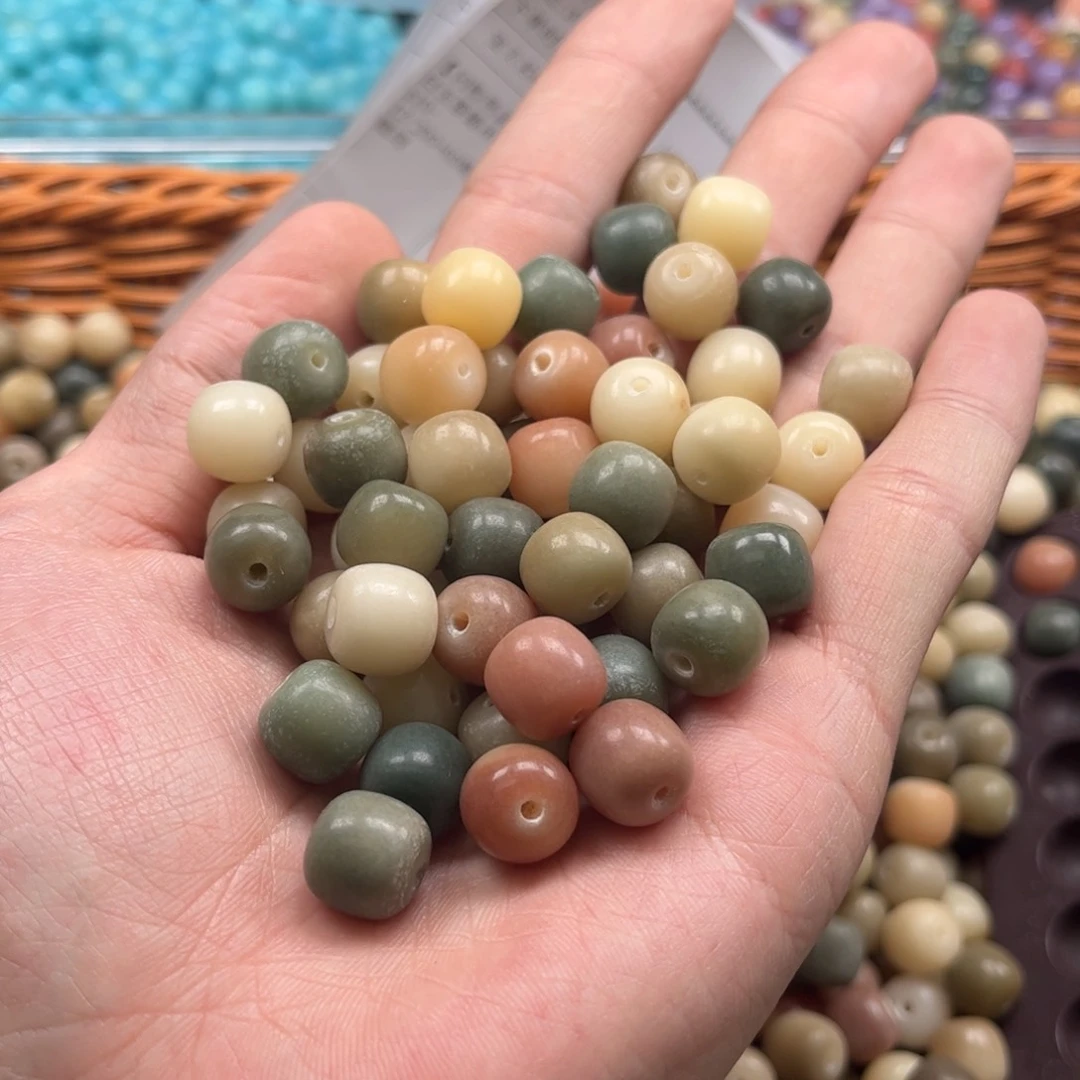 【闪购商品】白玉菩提吊坠z10-12/200+60颗微瑕