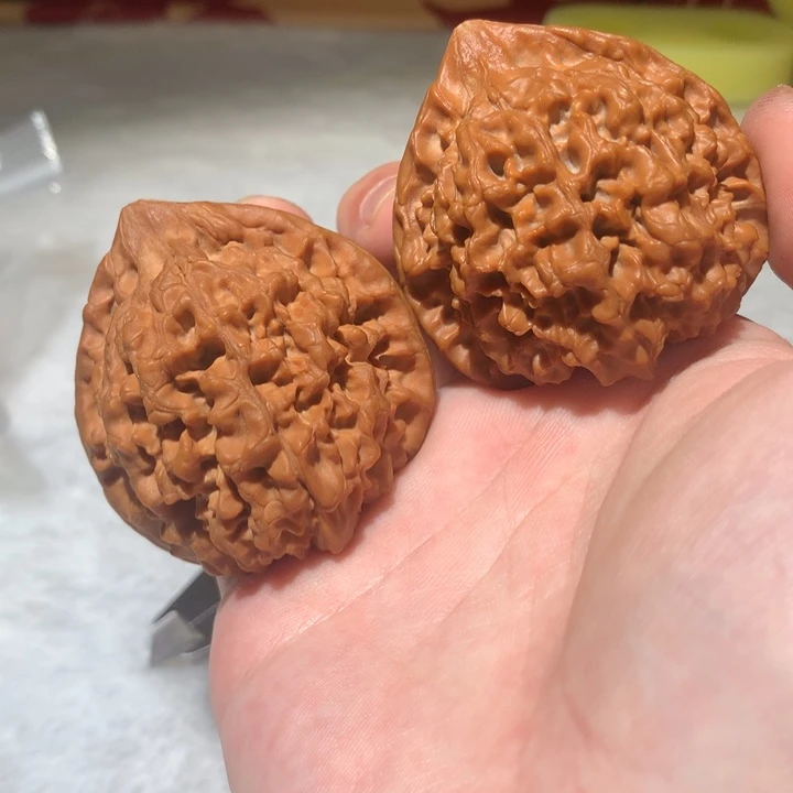 把件文玩核桃50官帽60g