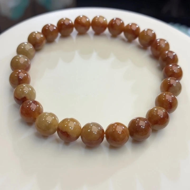 翡翠未镶嵌手链卡8福利款