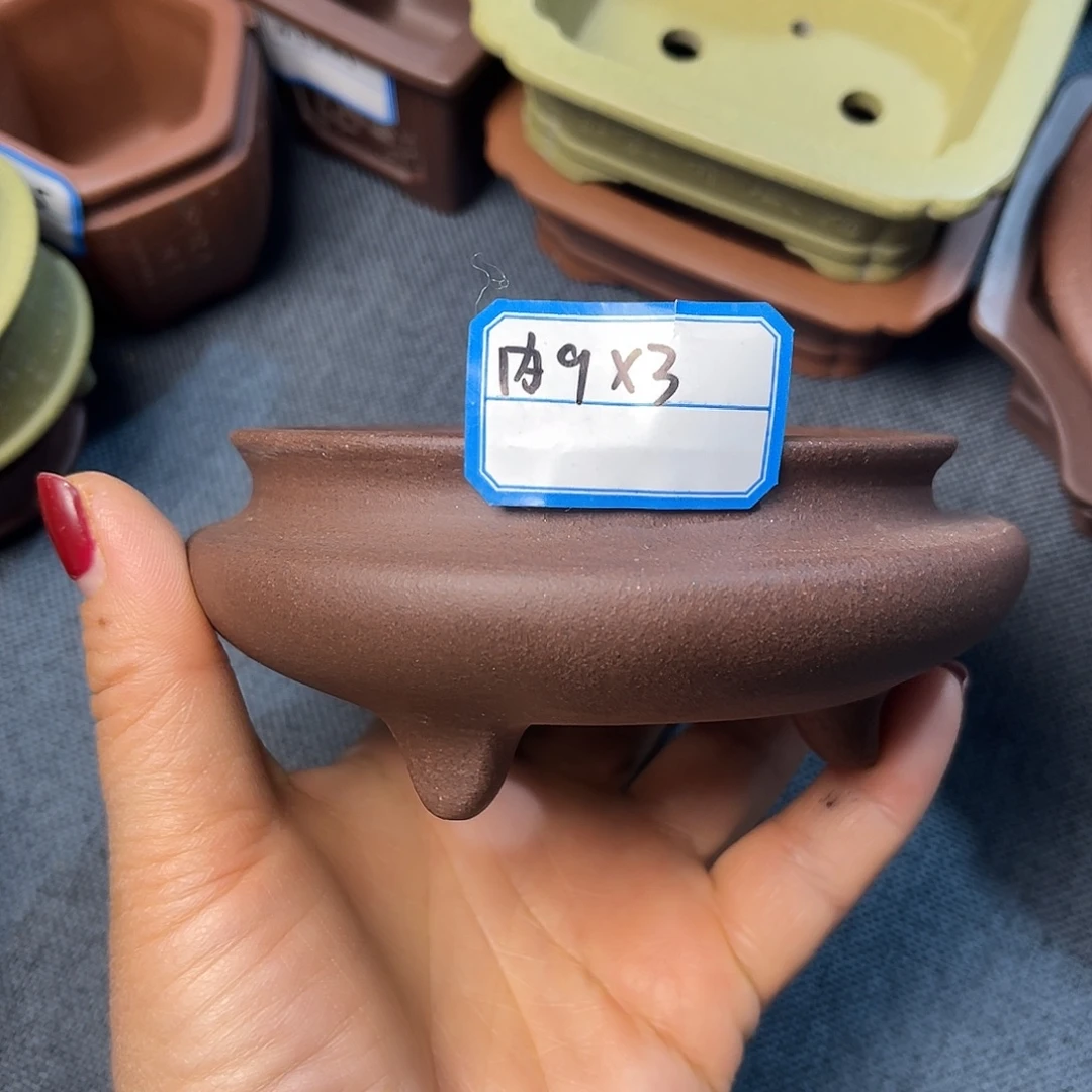 精选紫砂香炉圆盆