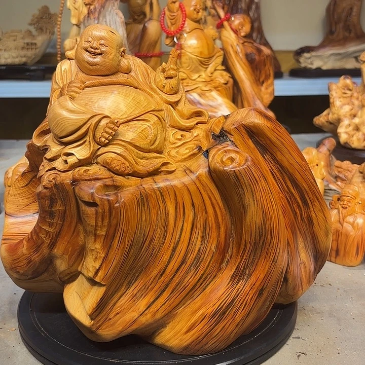 柏木太行崖柏弥勒