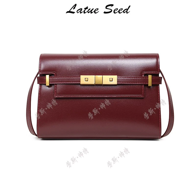 【391】新品简约百搭时尚单肩轻便ins休闲女包1153酒红