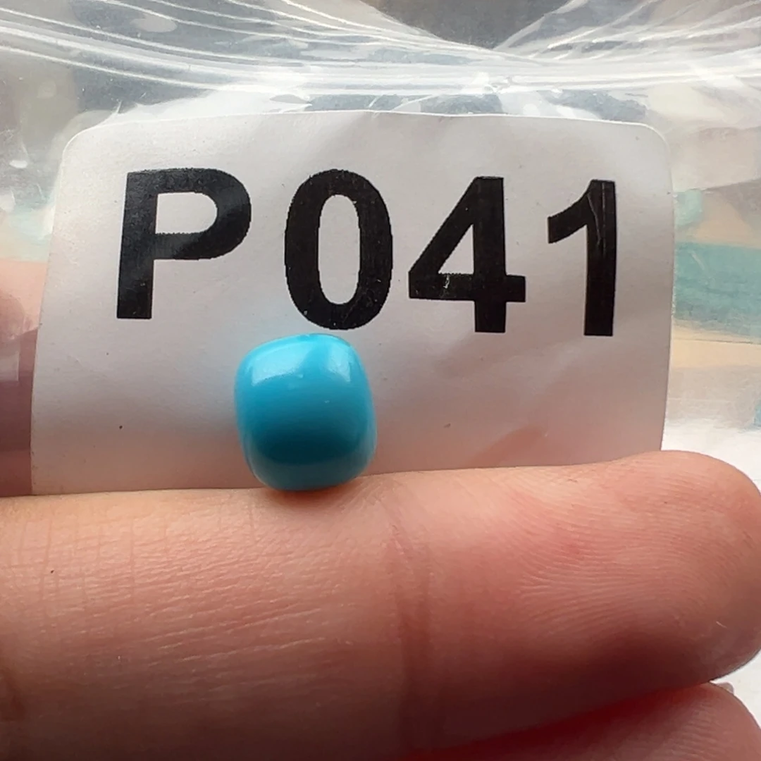 绿松石未镶嵌珠宝奇石卡8.8