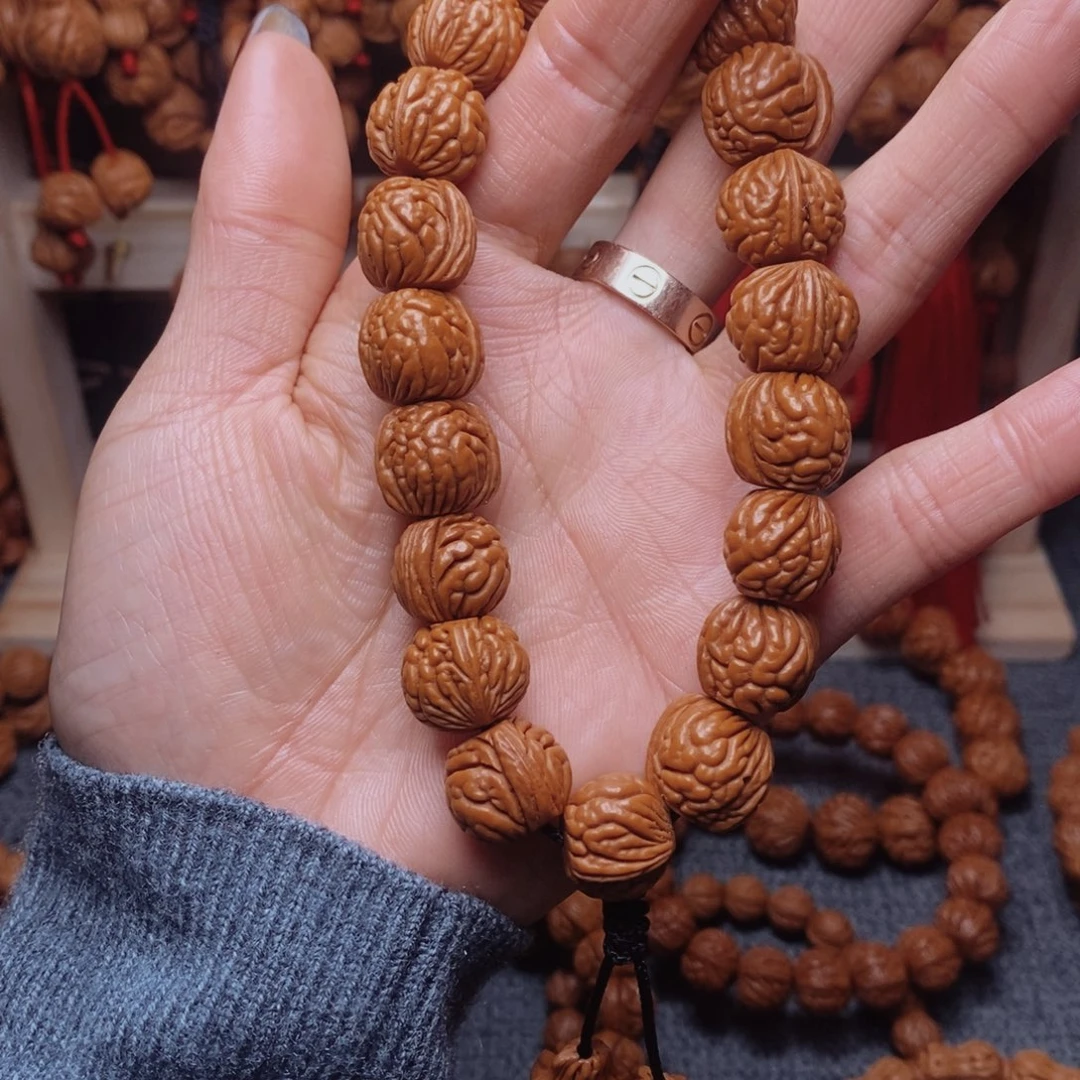 桃核吊坠龙纹桃枭