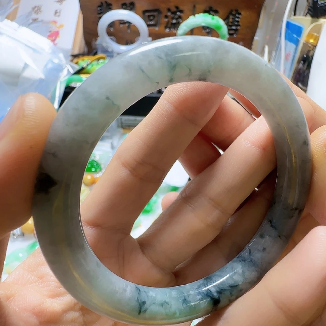 净***️翡翠未镶嵌手镯翡翠99