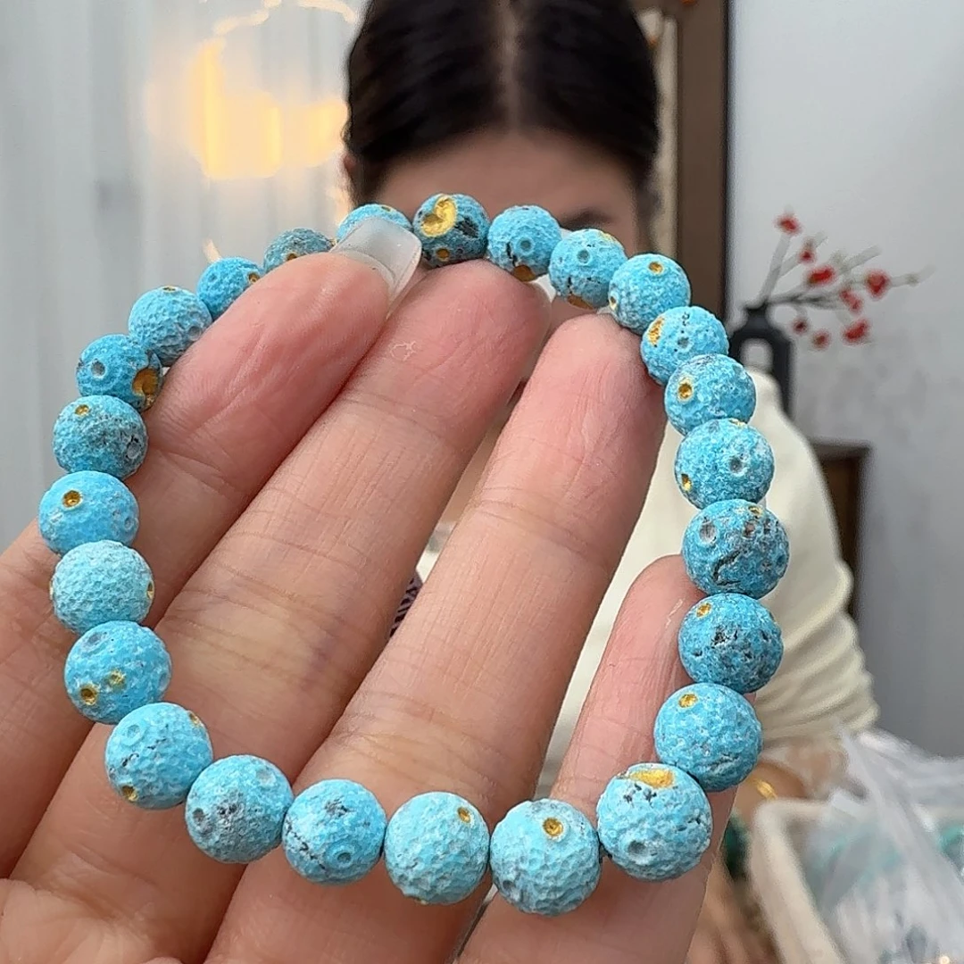 绿松石未镶嵌挂件